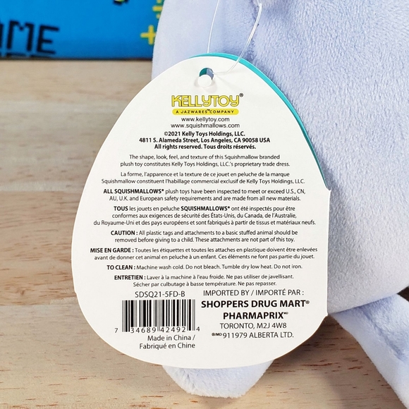 Squishmallow Stacy the Squid 5" Canada Import from Toronto CA Rare Plush NWT - Picture 12 of 12